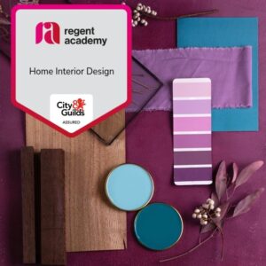 A mood board created for an interior design course