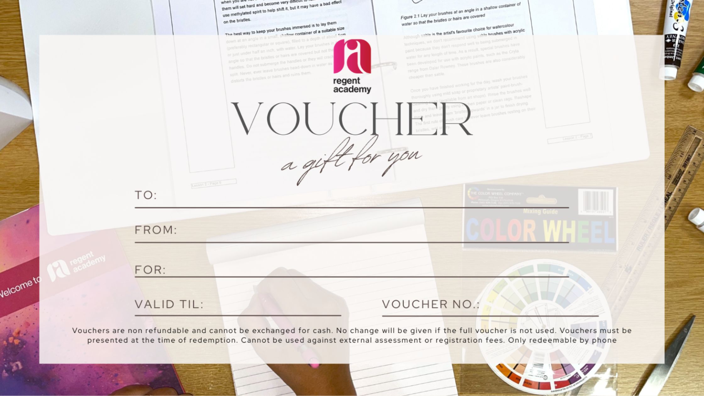 Regent Academy Gift Voucher