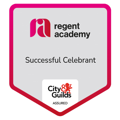 Civil Celebrant City & Guilds Assured course badge